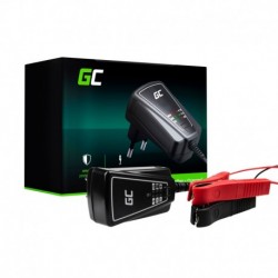Green Cell Battery charger for AGM, Gel and Lead Acid 6V / 12V (1A)
