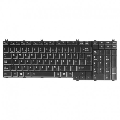 Green Cell Keyboard for Laptop Toshiba Satellite A500 A500D A505 L350 L355 L355D L500 L505 L505D L550 L555 P205 P300 P500