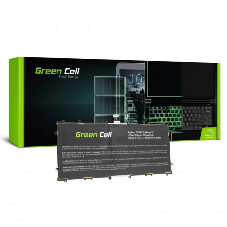 Bateria Green Cell SP3496A8H(1S2P) do Samsung Google Nexus 10 P8110