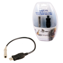 Logilink adapter usb to 6,3 mm audio