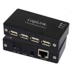 Logilink usb 2.0 hub 4-port network server