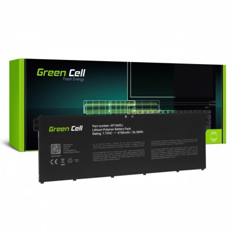Battery Green Cell AP16M5J for Acer Aspire 3 A315 A315-31 A315-42 A315-51 A317-51 Aspire 1 A114-31