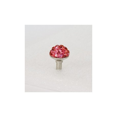 Sushimi pink krystal mini kugle