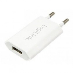 Logilink usb charger dc 1000ma, white