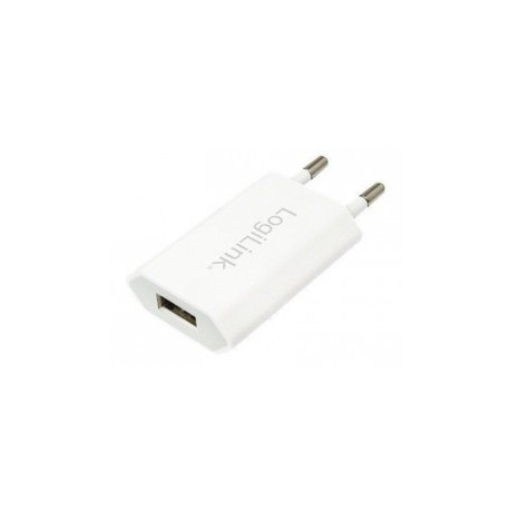 Logilink usb charger dc 1000ma, white