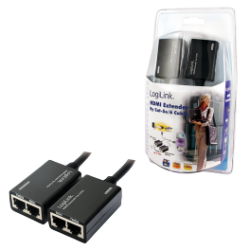 Logilink hdmi extender via cat5 cable up to 30m